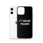 AGRARNILS™ iPhone Case - I Love Gelbe Felgen