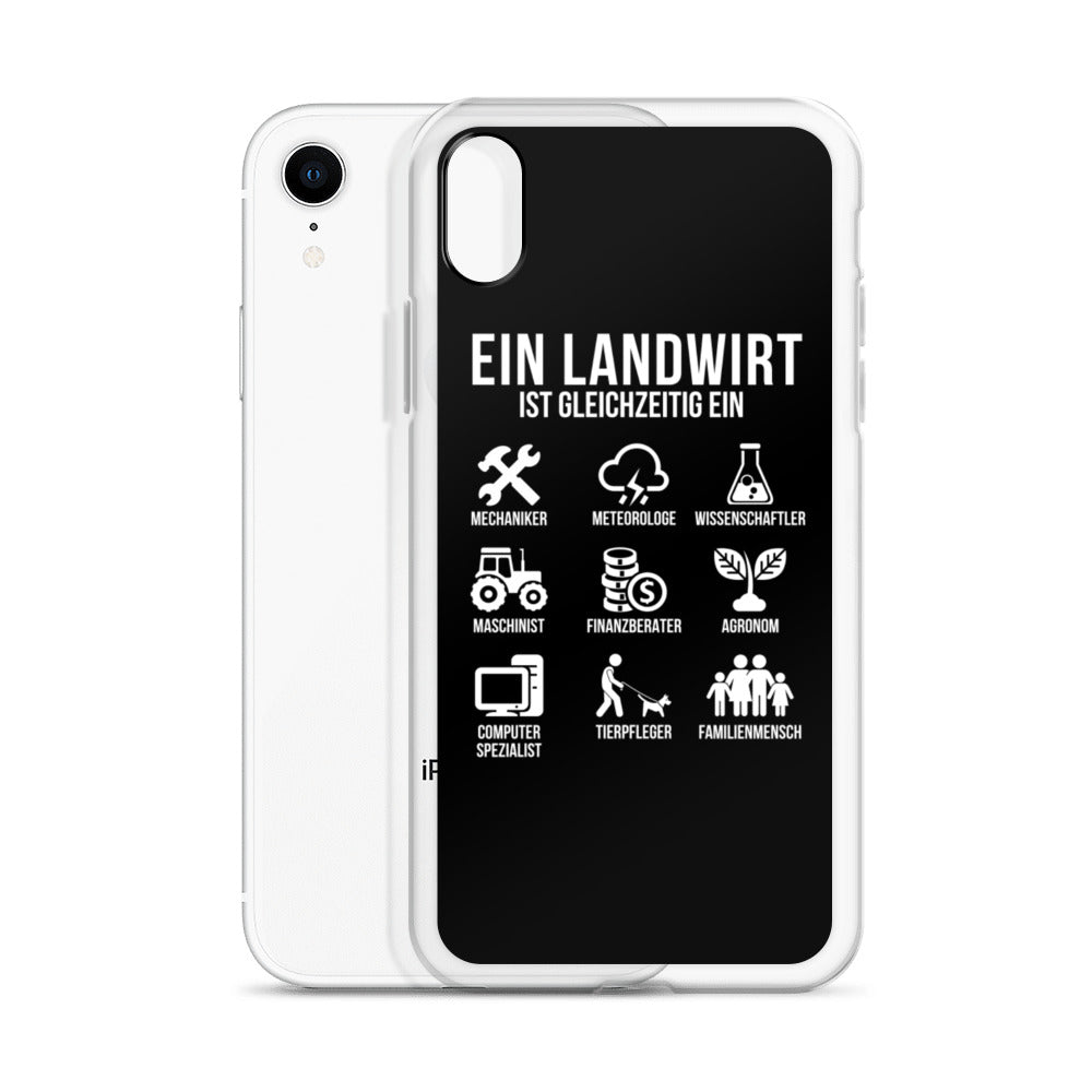 AGRARNILS™ iPhone Case - Ein Landwirt Ist Gleichzeitig