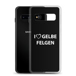 AGRARNILS™ Samsung Case - I Love Gelbe Felgen