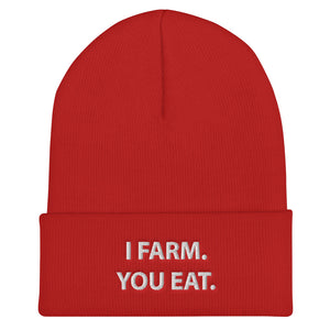 AGRARNILS™ Beanie - I Farm You Eat