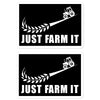 AGRARNILS™ Sticker - Just Farm It
