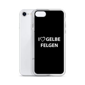 AGRARNILS™ iPhone Case - I Love Gelbe Felgen