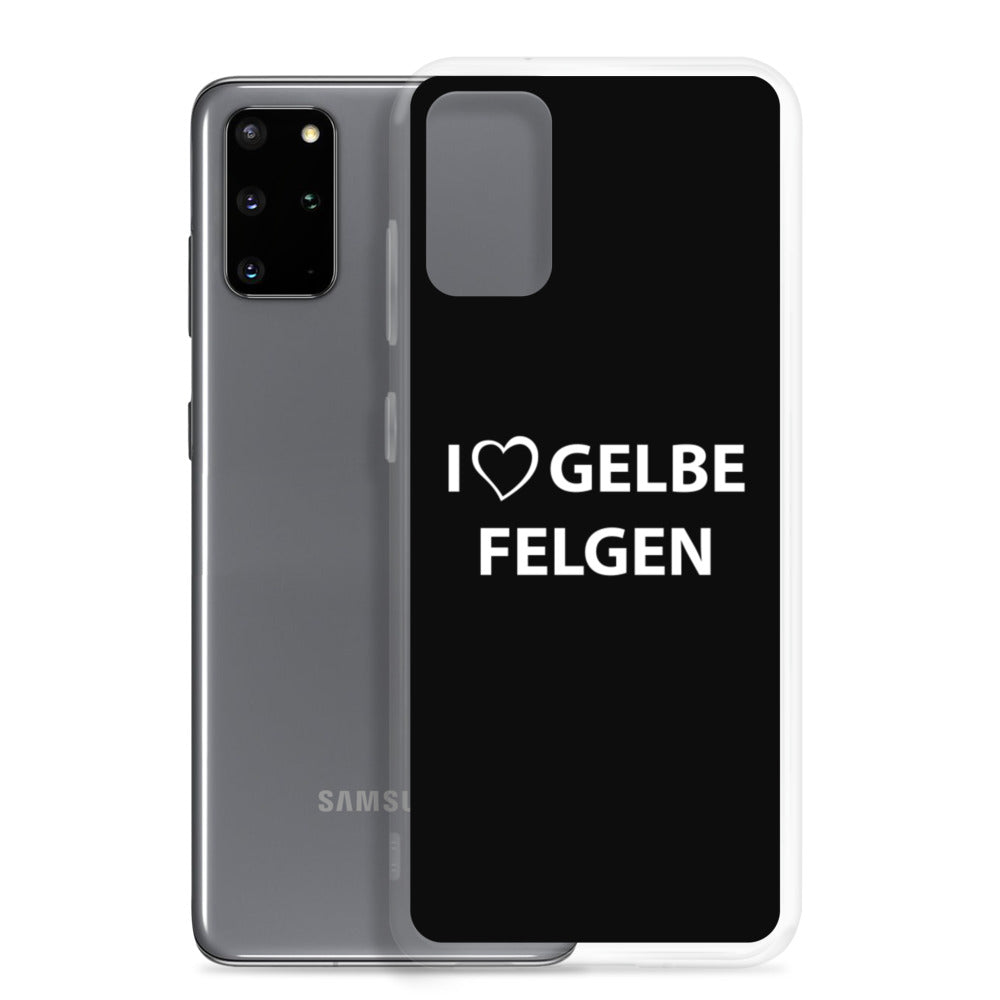 AGRARNILS™ Samsung Case - I Love Gelbe Felgen