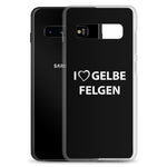 AGRARNILS™ Samsung Case - I Love Gelbe Felgen