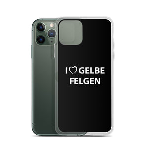 AGRARNILS™ iPhone Case - I Love Gelbe Felgen