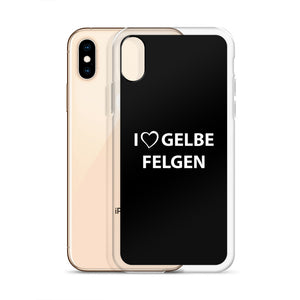 AGRARNILS™ iPhone Case - I Love Gelbe Felgen