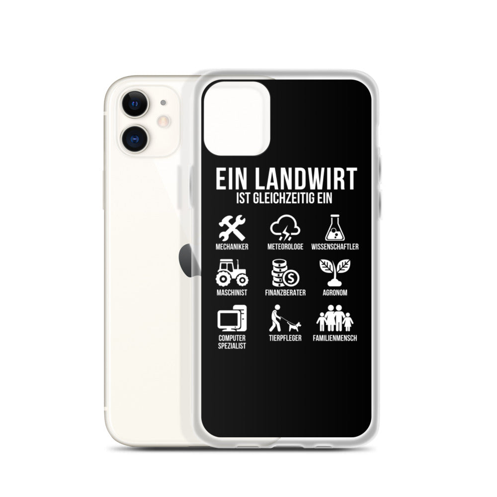 AGRARNILS™ iPhone Case - Ein Landwirt Ist Gleichzeitig