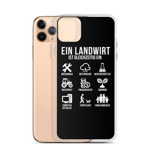 AGRARNILS™ iPhone Case - Ein Landwirt Ist Gleichzeitig