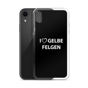 AGRARNILS™ iPhone Case - I Love Gelbe Felgen