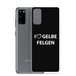 AGRARNILS™ Samsung Case - I Love Gelbe Felgen