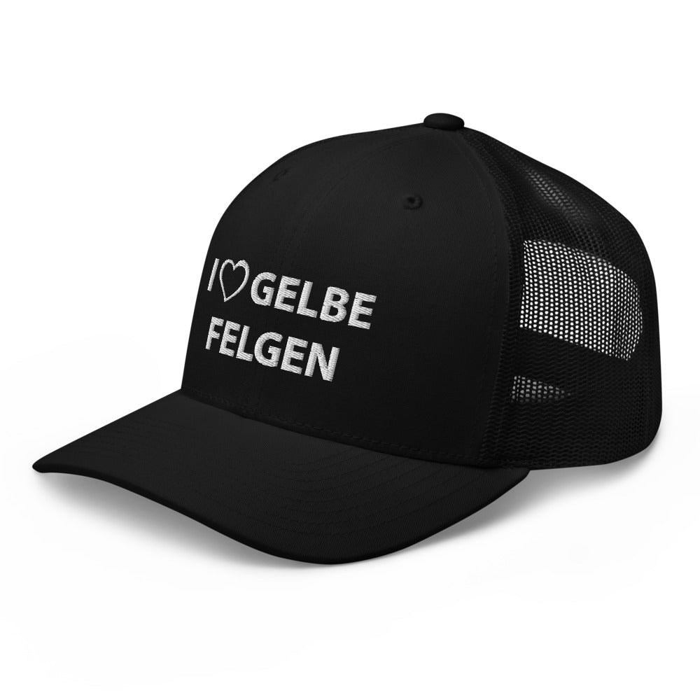 AGRARNILS™ Cap - I Love Gelbe Felgen