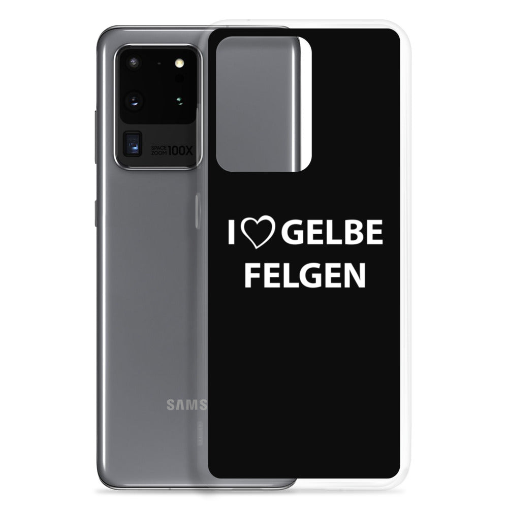 AGRARNILS™ Samsung Case - I Love Gelbe Felgen