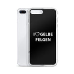 AGRARNILS™ iPhone Case - I Love Gelbe Felgen