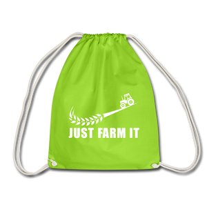 LMJD™ Bag - Just Farm It - neon green