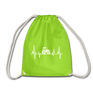 LMJD™ Bag - Heartbeat - neon green